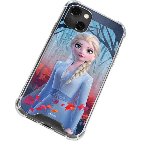 Disney Frozen II Elsa iPhone 14 Plus Clear Case