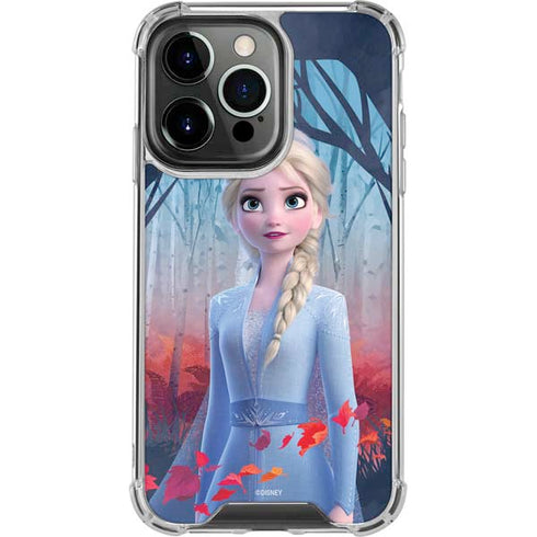 Disney Frozen II Elsa iPhone 15 Pro Clear Case
