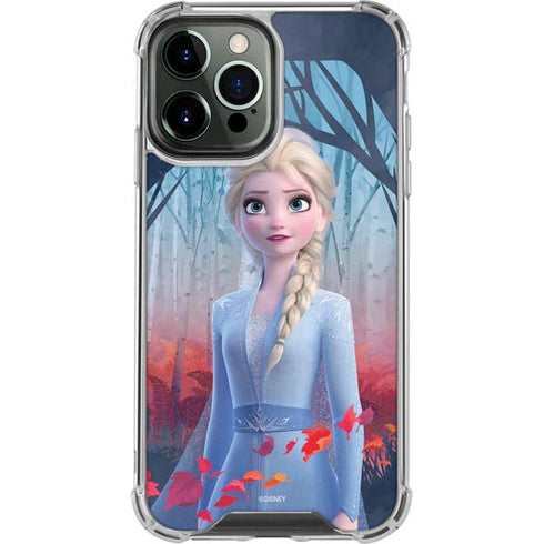 Disney Frozen II Elsa iPhone 14 Pro Max Clear Case