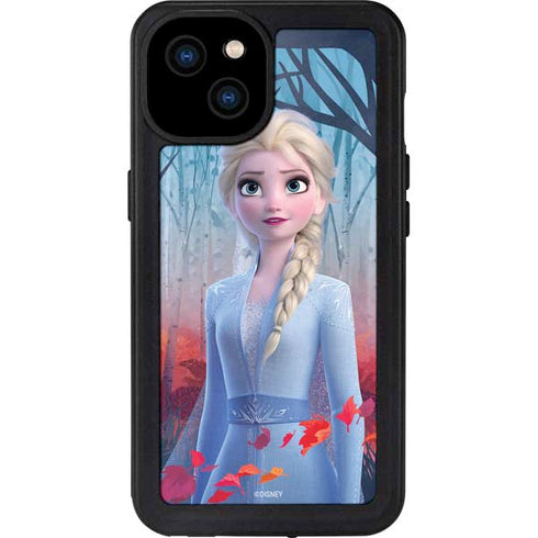 Disney Frozen II Elsa iPhone 15 Plus Waterproof Case