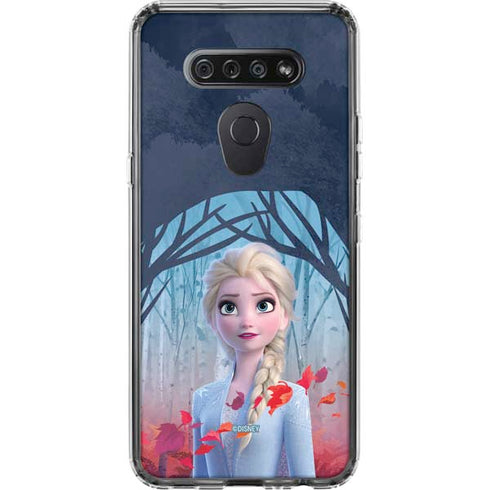 Disney Frozen II Elsa LG K51/Q51 Clear Case