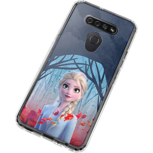 Disney Frozen II Elsa LG K51/Q51 Clear Case