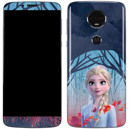 Disney Frozen II Elsa Moto E5 Plus Skin