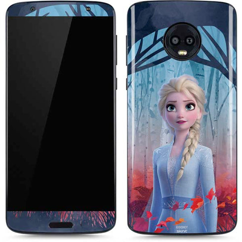 Disney Frozen II Elsa Moto G6 Skin