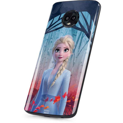 Disney Frozen II Elsa Moto G6 Skin