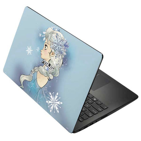 Disney Frozen Elsa Side Portrait Art Asus X502CA 15.6 Skin