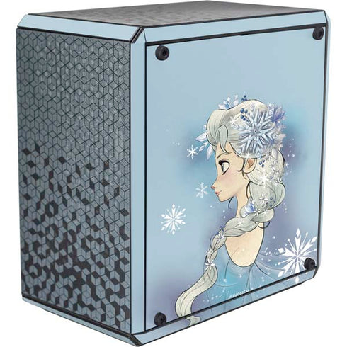 Disney Frozen Elsa Side Portrait Art Cooler Master MasterBox Q300L Mini Tower Skin