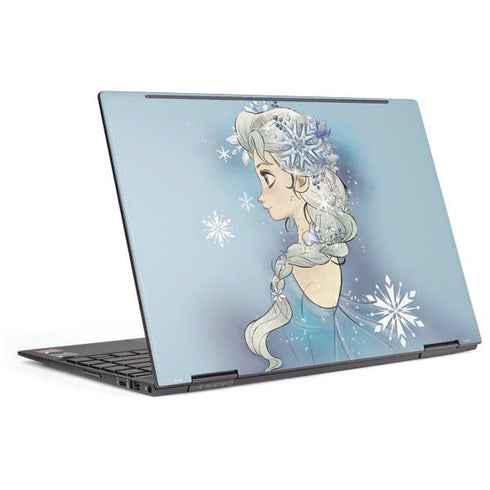 Disney Frozen Elsa Side Portrait Art HP Envy Skin