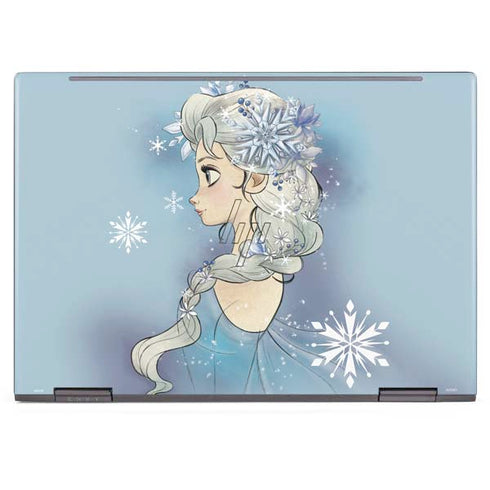 Disney Frozen Elsa Side Portrait Art HP Envy Skin
