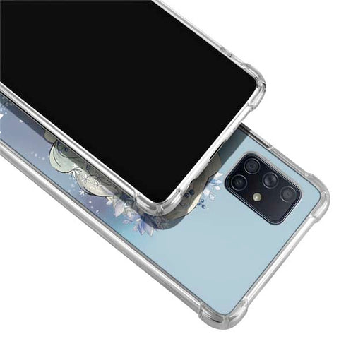 Disney Frozen Elsa Side Portrait Art Galaxy A51 5G Clear Case