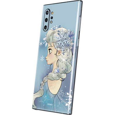 Disney Frozen Elsa Side Portrait Art Galaxy Note 10 Plus Skin