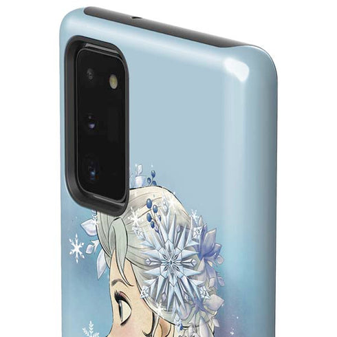 Disney Frozen Elsa Side Portrait Art Galaxy Note20 5G Pro Case