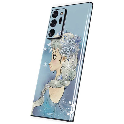 Disney Frozen Elsa Side Portrait Art Galaxy Note20 Ultra 5G Skin
