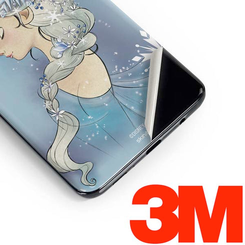 Disney Frozen Elsa Side Portrait Art Galaxy S10 Skin