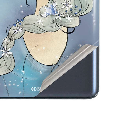 Disney Frozen Elsa Side Portrait Art Galaxy S20 Fan Edition Skin