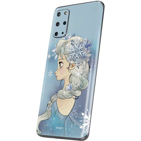Disney Frozen Elsa Side Portrait Art Galaxy S20 Plus Skin