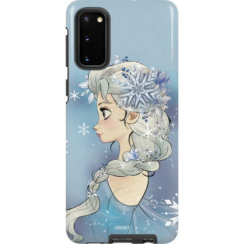 Disney Frozen Elsa Side Portrait Art Galaxy S20 Pro Case