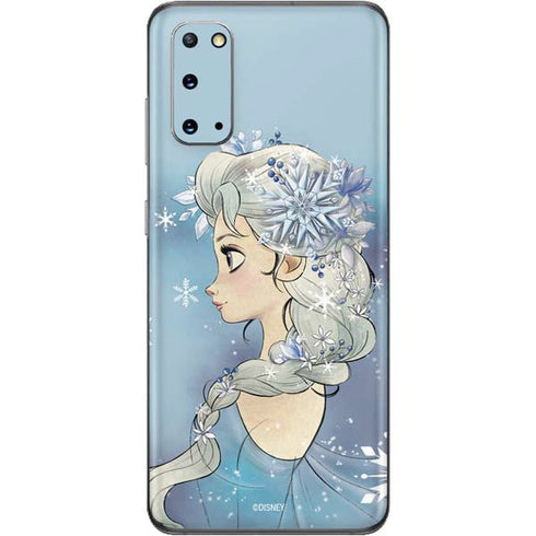 Disney Frozen Elsa Side Portrait Art Galaxy S20 Skin