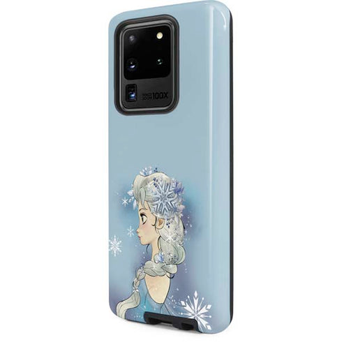 Disney Frozen Elsa Side Portrait Art Galaxy S20 Ultra 5G Pro Case