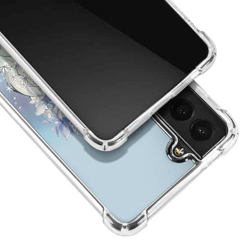 Disney Frozen Elsa Side Portrait Art Galaxy S21 5G Clear Case