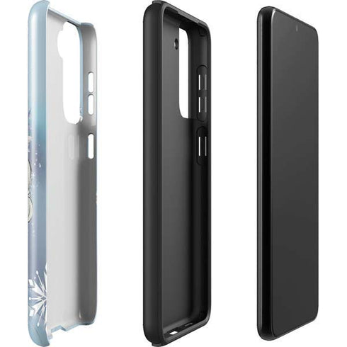 Disney Frozen Elsa Side Portrait Art Galaxy S22 Plus Pro Case
