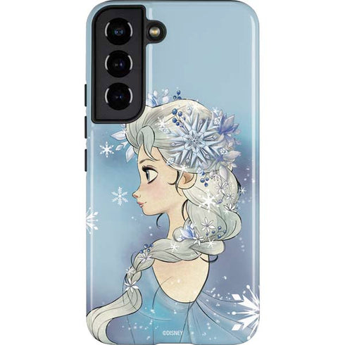 Disney Frozen Elsa Side Portrait Art Galaxy S22 Pro Case