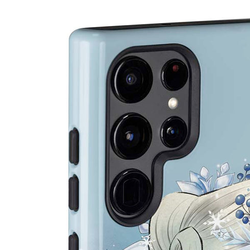 Disney Frozen Elsa Side Portrait Art Galaxy S22 Ultra Pro Case