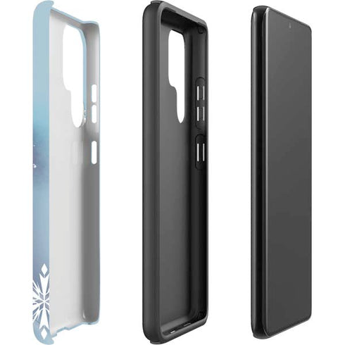 Disney Frozen Elsa Side Portrait Art Galaxy S22 Ultra Pro Case