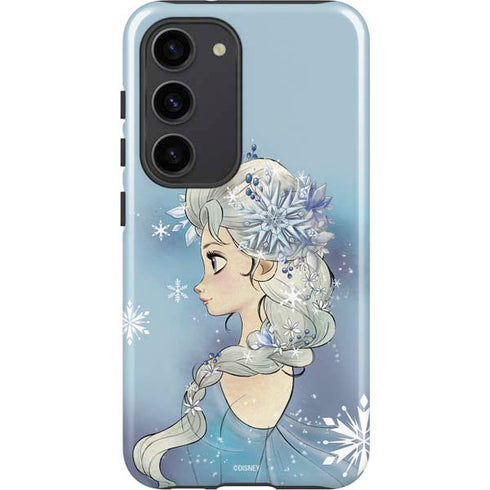 Disney Frozen Elsa Side Portrait Art Galaxy S23 Pro Case