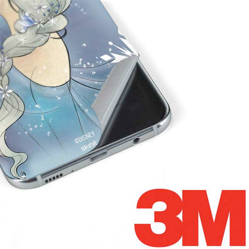 Disney Frozen Elsa Side Portrait Art Galaxy S8 Skin