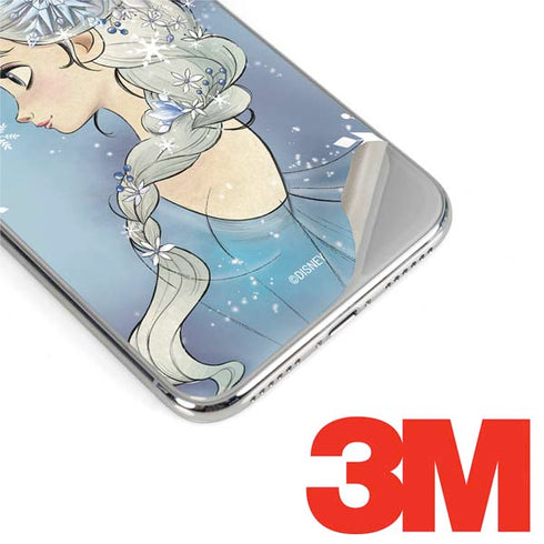 Disney Frozen Elsa Side Portrait Art iPhone 11 Pro Skin