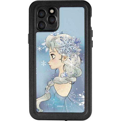 Disney Frozen Elsa Side Portrait Art iPhone 11 Pro Waterproof Case