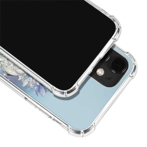 Disney Frozen Elsa Side Portrait Art iPhone 12 Clear Case