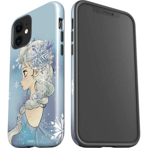 Disney Frozen Elsa Side Portrait Art iPhone 12 Impact Case