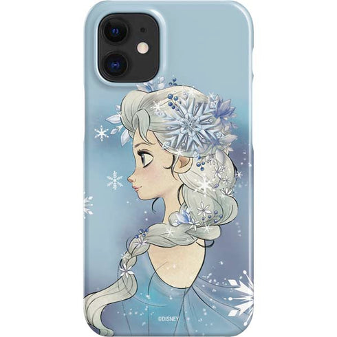 Disney Frozen Elsa Side Portrait Art iPhone 12 Mini Lite Case