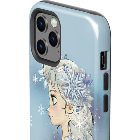 Disney Frozen Elsa Side Portrait Art iPhone 12 Pro Impact Case