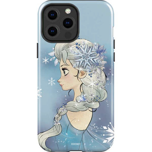 Disney Frozen Elsa Side Portrait Art iPhone 13 Pro Max Impact Case