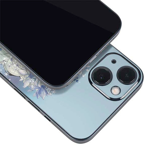 Disney Frozen Elsa Side Portrait Art iPhone 14 Plus Skin