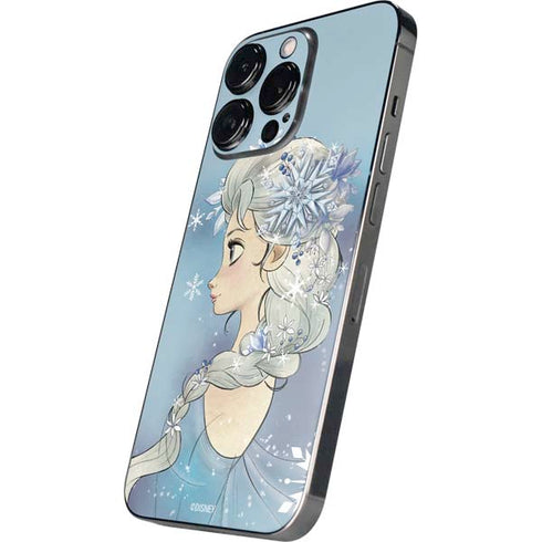 Disney Frozen Elsa Side Portrait Art iPhone 14 Pro Skin