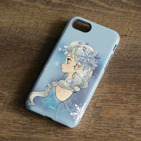 Disney Frozen Elsa Side Portrait Art iPhone 7 Pro Case