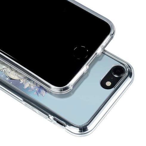Disney Frozen Elsa Side Portrait Art iPhone SE (2nd & 3rd Gen) Clear Case