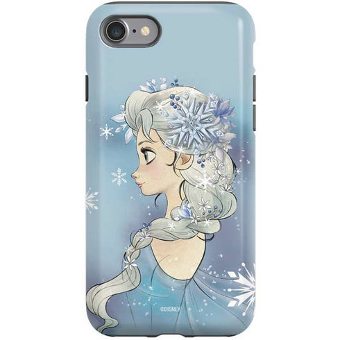 Disney Frozen Elsa Side Portrait Art iPhone SE (2nd & 3rd Gen) Pro Case