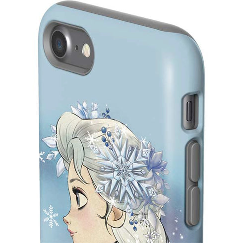 Disney Frozen Elsa Side Portrait Art iPhone SE (2nd & 3rd Gen) Pro Case