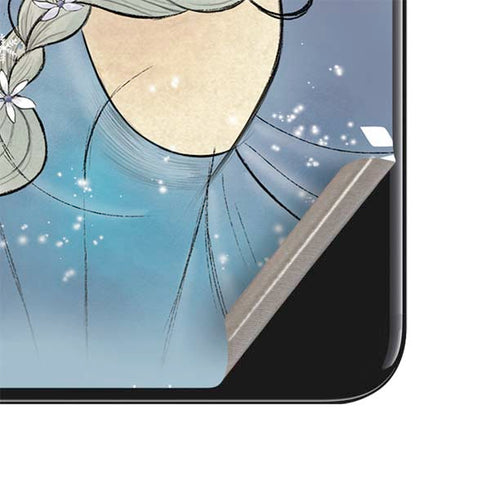 Disney Frozen Elsa Side Portrait Art iPhone SE (2nd & 3rd Gen) Skin