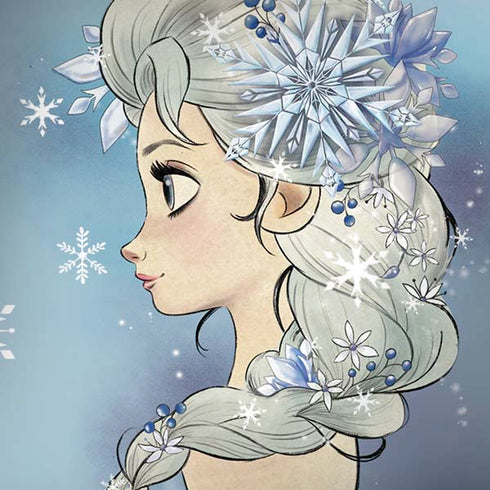 Disney Frozen Elsa Side Portrait Art iPhone X Pro Case