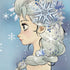 Disney Frozen Elsa Side Portrait Art iPhone XR Pro Case