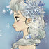 Disney Frozen Elsa Side Portrait Art iPhone XR Skin