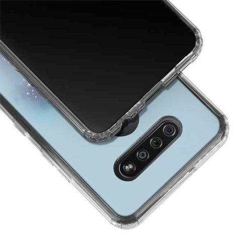 Disney Frozen Elsa Side Portrait Art LG K51/Q51 Clear Case