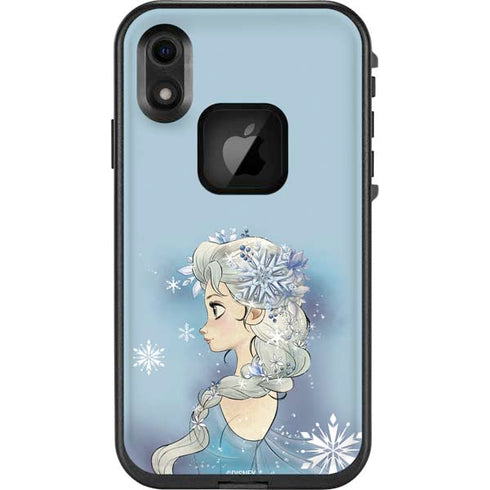 Disney Frozen Elsa Side Portrait Art LifeProof Fre iPhone Skin