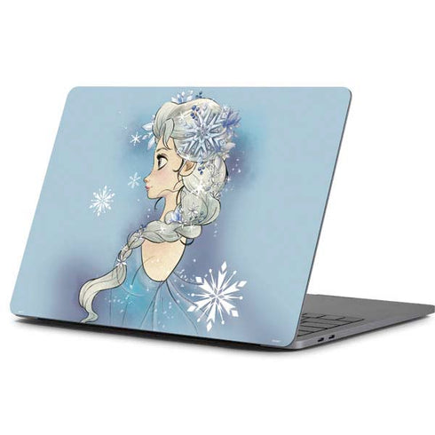 Disney Frozen Elsa Side Portrait Art Apple MacBook Pro 13-inch Skin